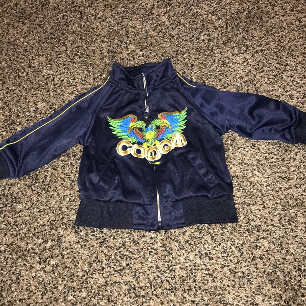 Coogi boys track jacket 0-6 months